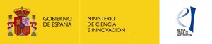 logotipo Ministerio de Ciencia e Innovación y logotipo de la Agencia estatal de investigación